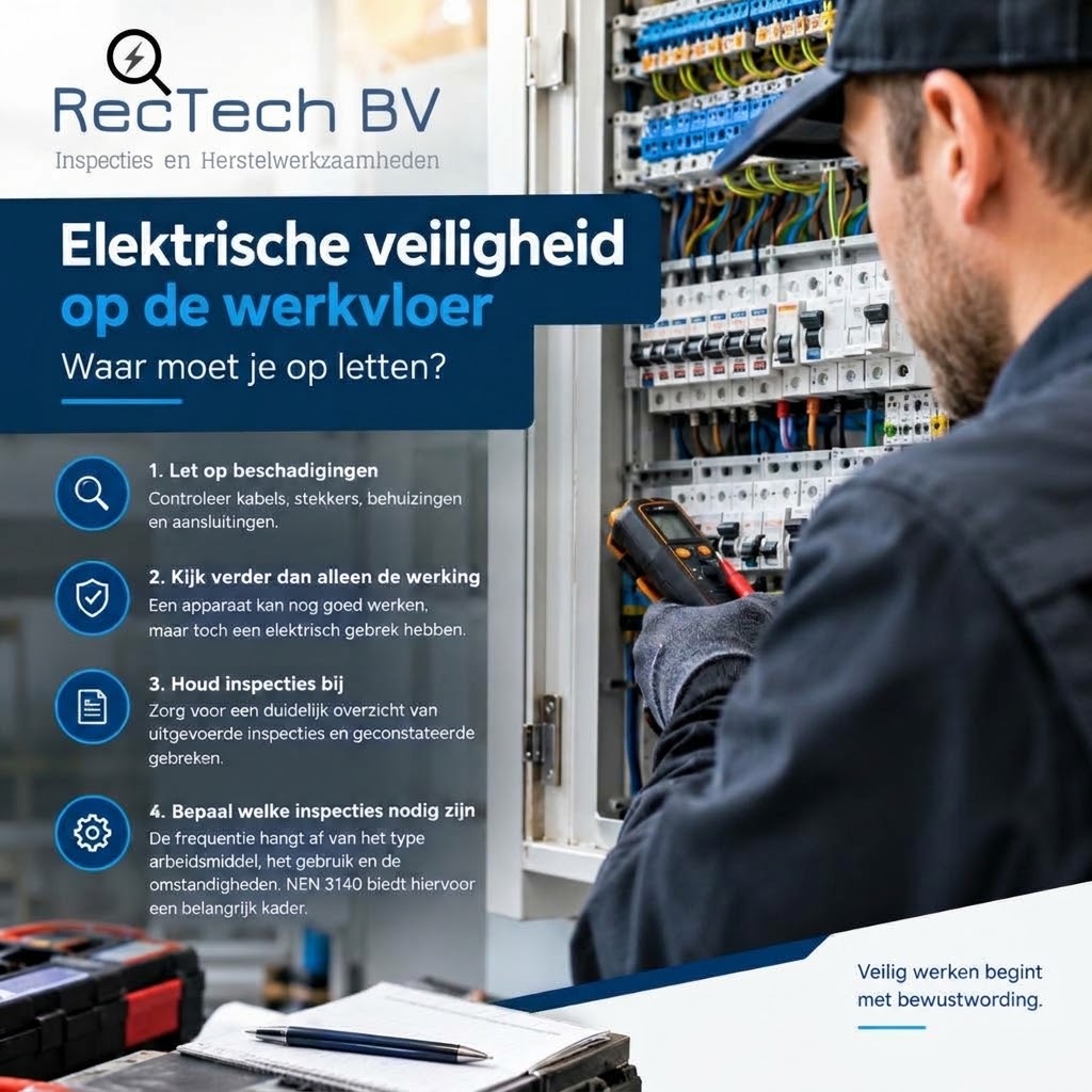NEN 3140-inspectie in Zeeland | RecTech B.V.